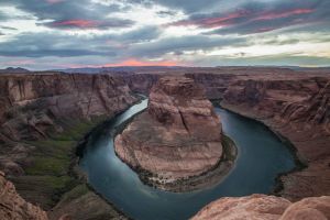 Horseshoe Bend near the Grand Canyon in Page, Arizona