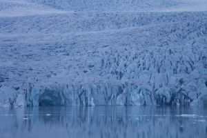 Glacier in Iceland near Sveitarfélagið Hornafjörður⁩, ⁨East Iceland⁩.