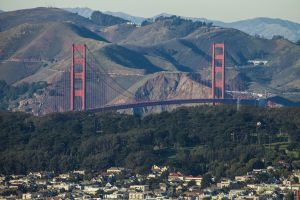 The Golden Gate Bridge in San Francisco