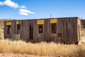 Abandoned house in Cuervo, New Mexico