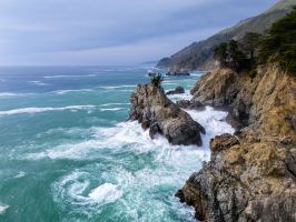 Julia Pfeiffer Burns State Park, Big Sur, California