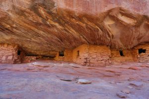 House on Fire on the Mule Canyon Trail in Utah