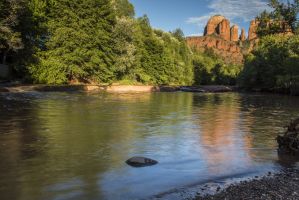 Along Oak Creek near Sedona, AZ