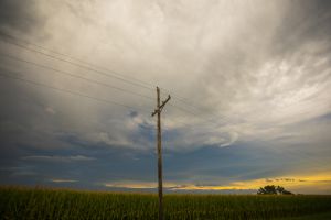 During the 2017 total solar eclipse in a corn field near Lincoln, Nebraska